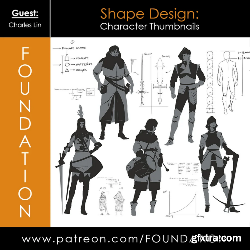 Foundation Patreon: Shape Design - Character Thumbnail