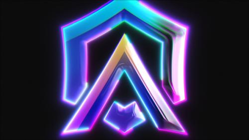 Neon Logo Intro - 47740259