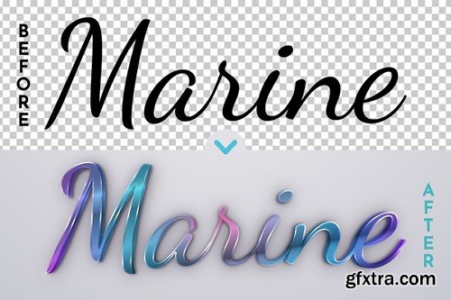 Marine - Editable Text Effect, Font Style KMSPC85 Marine - Editable Text Effect, Font Style KMSPC85