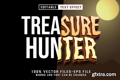 Treasure Hunter Editable Text Effect AD5F4TT