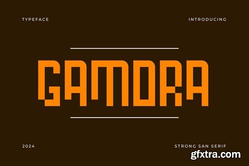 Gamora | Strong Bold Font ZLDQAS4