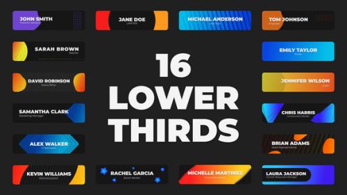 Box Lower Thirds - 49761305