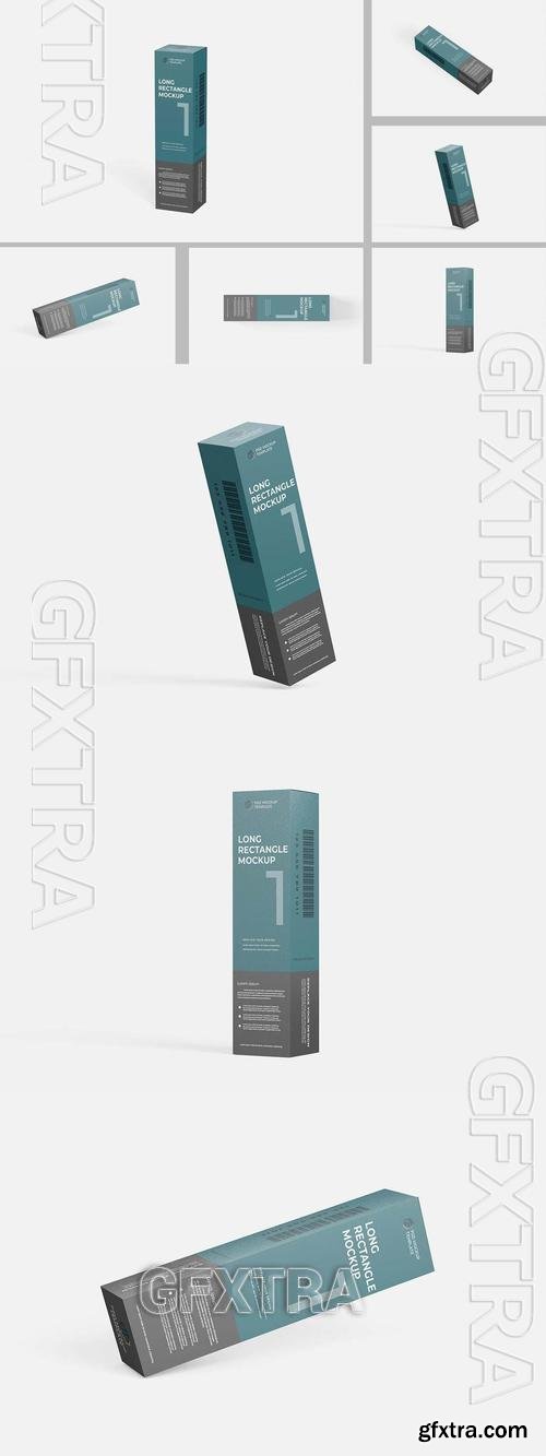 Mock-Up Package Box - Long Rectangle QRSRDDB Mock-Up Package Box - Long Rectangle QRSRDDB