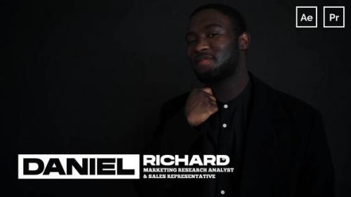 Lower Thirds | Premiere Pro - 49858184