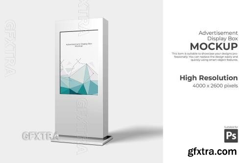 Advertisement Display Box Mockup DZ2UWA3