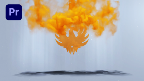 Smoke Logo Reveal (MOGRT) - 50114136