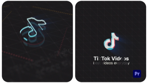 Simple Glossy 3D Logo Reveal Premiere Pro - 50126809