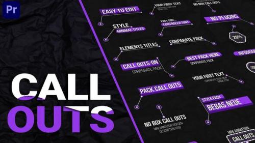 Call Outs Pack Mogrt - 50133131