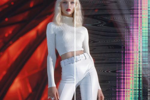 Old TV Glitch Overlays