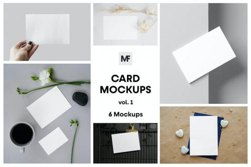 Stationery Business Card Mockups vol.1