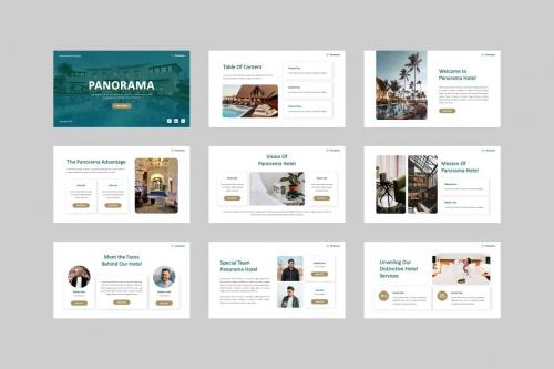 Panorama - Hotel Powerpoint Template