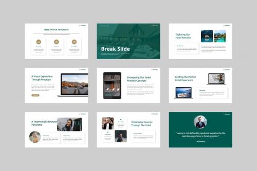 Panorama - Hotel Powerpoint Template
