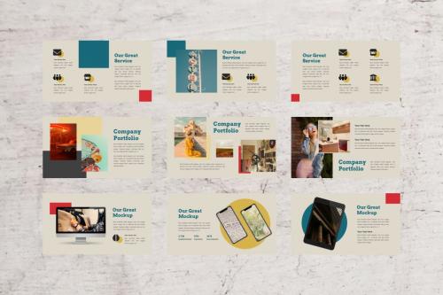 Retro - Business Powerpoint Template