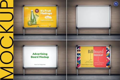 Poster Advertising Board Mockup