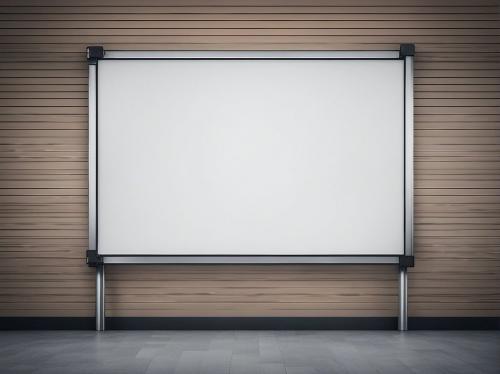 Poster Advertising Board Mockup