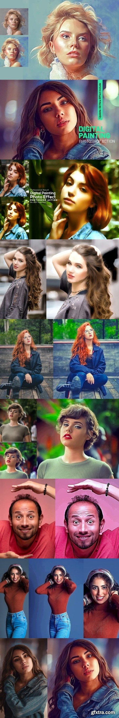 Digital Painting Photoshop Action