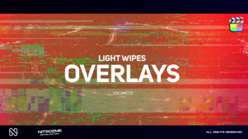 Light Wipes Overlays Vol. 02 for Final Cut Pro X - 50159109