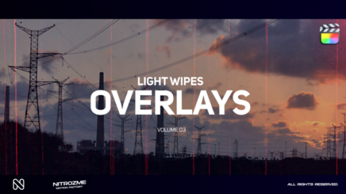 Light Wipes Overlays Vol. 03 for Final Cut Pro X - 50159110