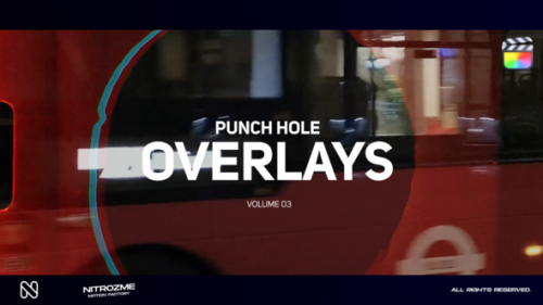 Punch Hole Overlays Vol. 03 for Final Cut Pro X - 50159126
