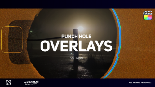 Punch Hole Overlays Vol. 04 for Final Cut Pro X - 50159128
