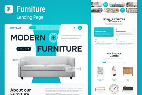 Furniture Landing Page Figma