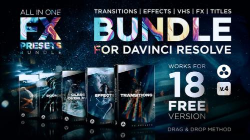 DaVinci Resolve FX Presets | Transitions, Effects, Titles, VHS, SFX - 30888590