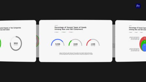 Minimalistic Pie Charts | MOGRT - 50139131