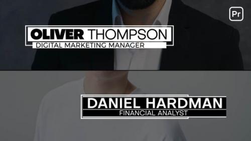 Corporate Lower Thirds | Premiere Pro - 50141624