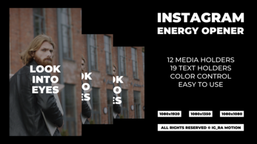 Instagram Energy Opener | FCPX - 50143367