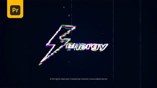 Glitch Logo Reveal | MOGRT - 50146423