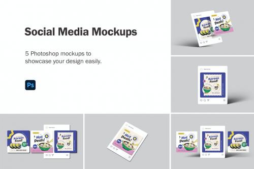 Social Media Mockups