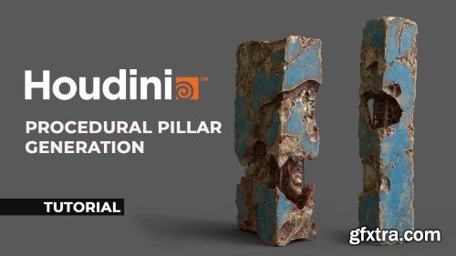 CGCircuit - Houdini Tutorial Procedural Pillar Generation