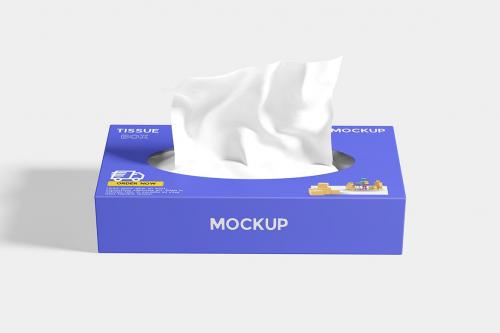 Tissue Box Mockup