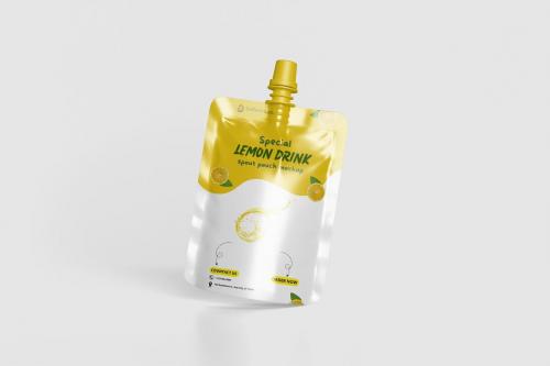 Spout Pouch Mockup