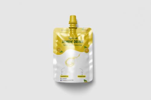 Spout Pouch Mockup