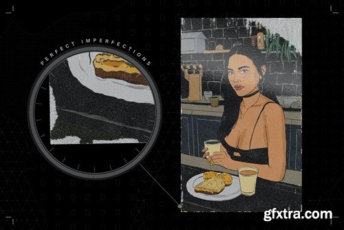 Tear Edge Sticker Poster Photoshop Action ESNBMUQ Tear Edge Sticker Poster Photoshop Action ESNBMUQ