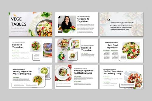 Vegetables - PowerPoint Template