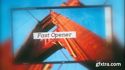 Videohive Fast Opener 50105100 Videohive Fast Opener 50105100