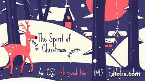 Videohive The Spirit Of Christmas Opener 19159097 Videohive The Spirit Of Christmas Opener 19159097