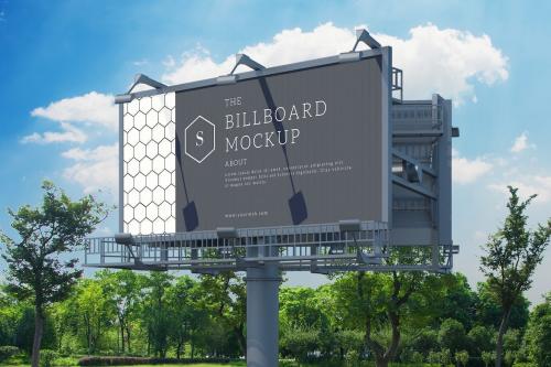 Billboard Outdoor Mockup