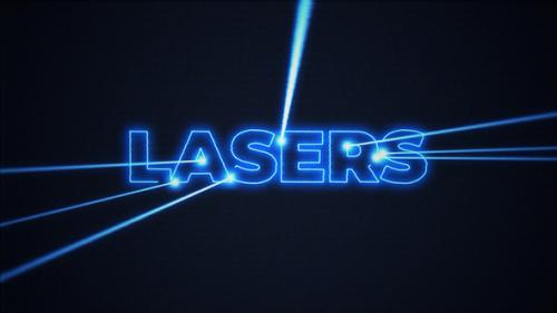 Retro Laser Titles - 50156011