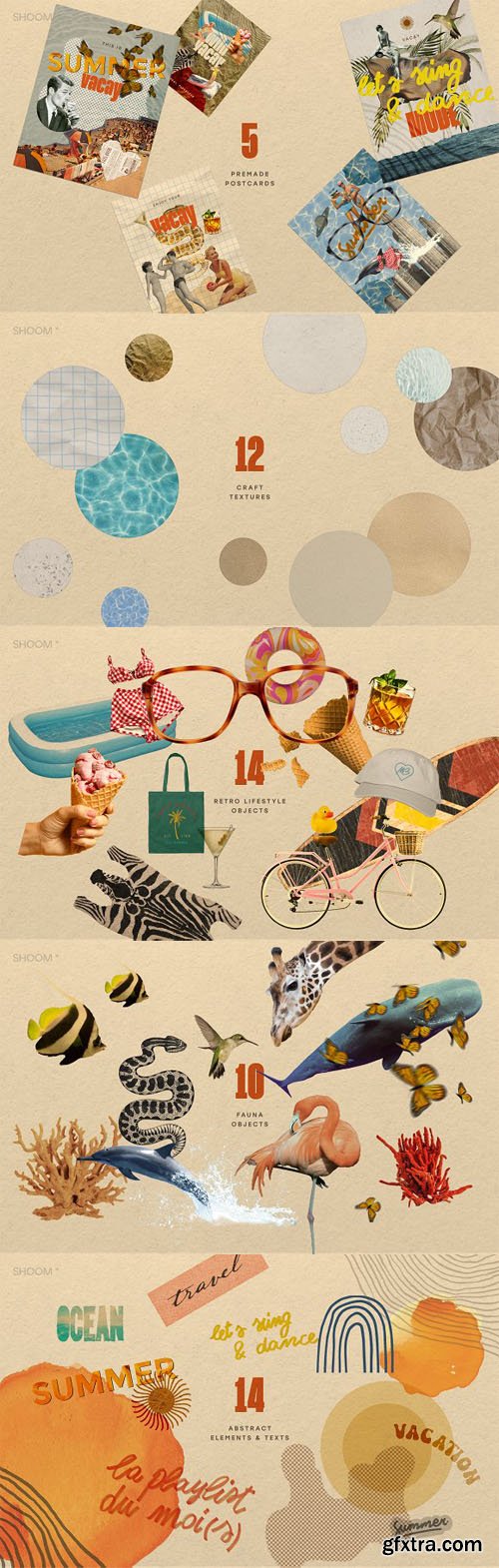 Vintage Vacay - Collage Creator Kit