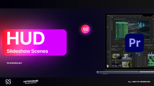HUD Slideshow Scenes Vol. 02 for Premiere Pro - 50212109