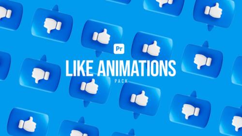 Like Animations Pack for Premiere Pro - 50212146