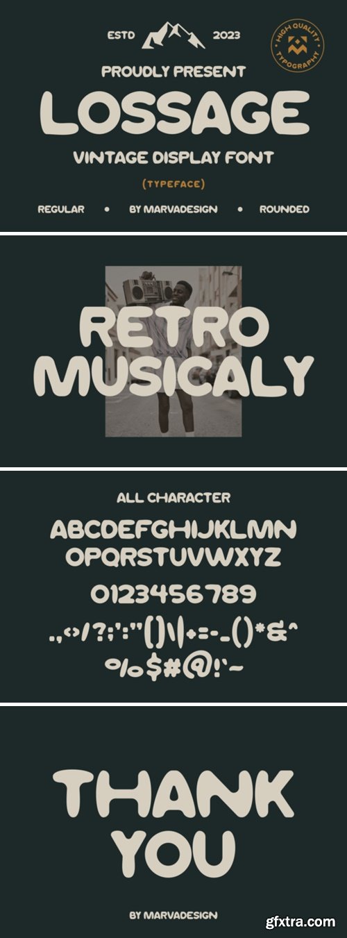 Lossage Font
