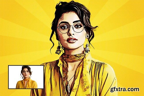 Comic Photo Effect AY6ACXX Comic Photo Effect AY6ACXX