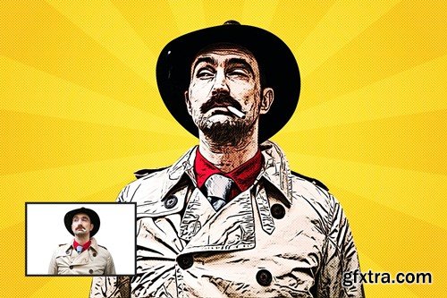 Comic Photo Effect AY6ACXX Comic Photo Effect AY6ACXX