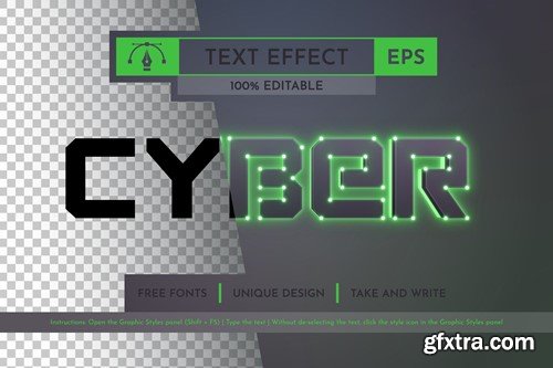 Cyber - Editable Text Effect, Font Style 85ZSWKW Cyber - Editable Text Effect, Font Style 85ZSWKW