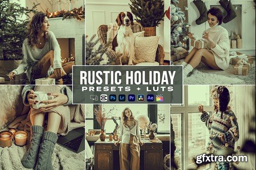 Rustic Holiday Video Luts Presets Mobile & Desctop 76UAKAH