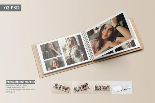 Photo Albums Mockup Photo Albums Mockup